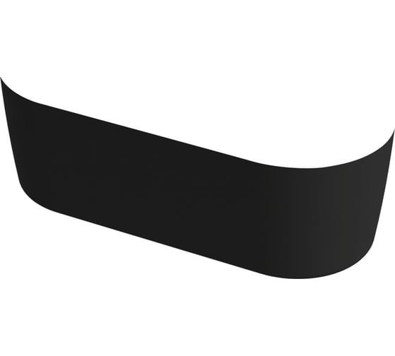 Изображение товара Передняя панель для акриловой ванны Cezares 180x5x40 METAURO-Central-180-SCR-NERO