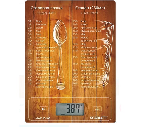Изображение товара Кухонные весы Scarlett SC-KS57P19