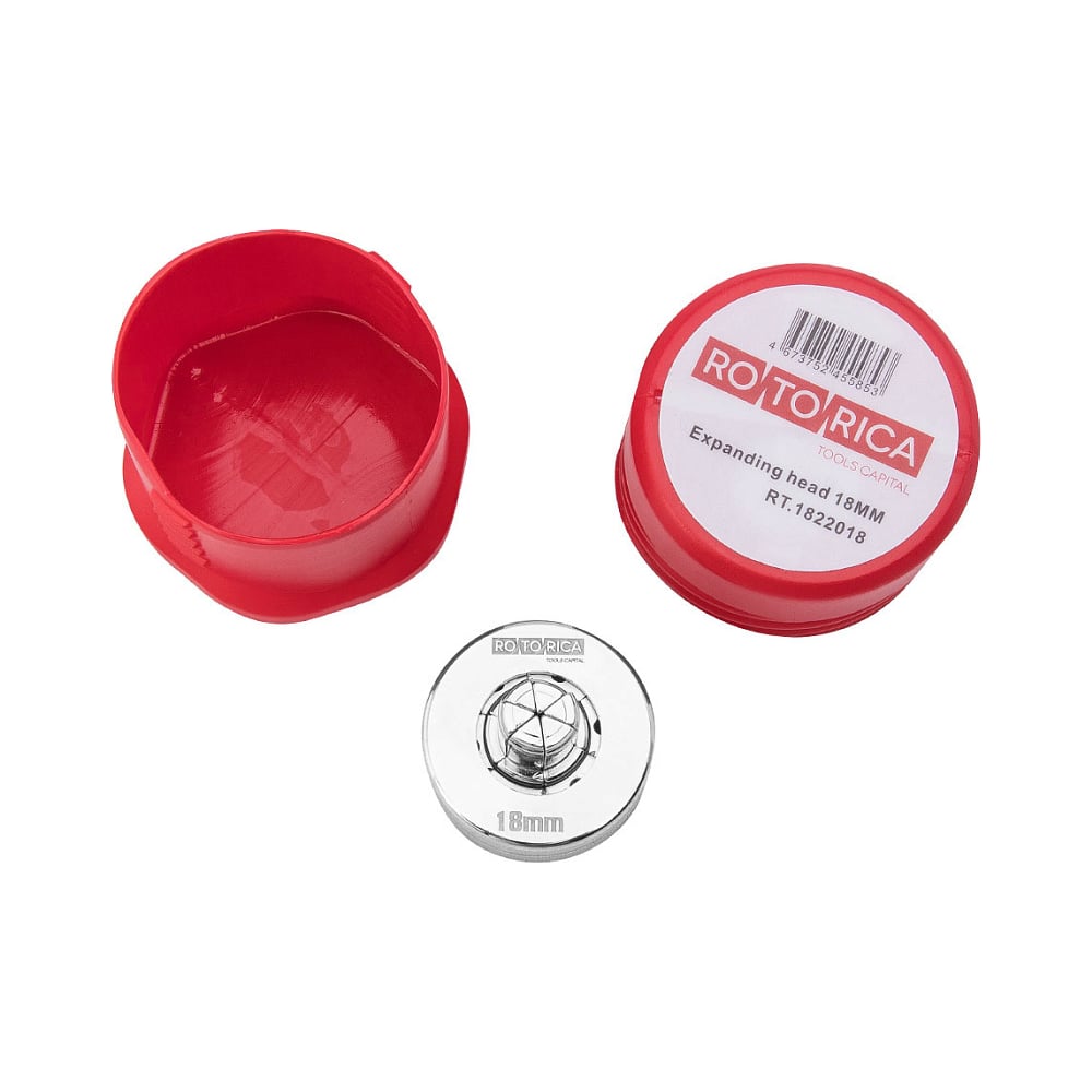 Изображение товара Расширительная головка Rotorica 18мм RT.1822018 для труб с дюймовым диаметром