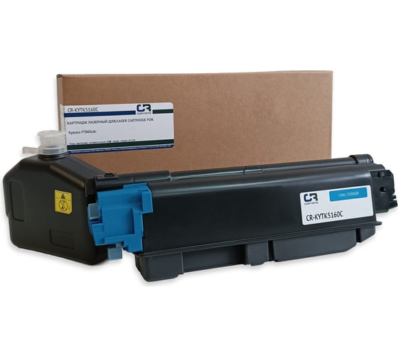 Изображение товара Картридж лазерный COPYRITE CR-KYTK5160C TK-5160C голубой (12000стр.) для Kyocera P7040cdn 2020773