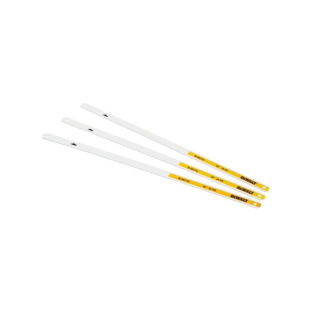 Изображение товара Набор ножовочных полотен Dewalt для металла 3 шт DWHT0-20558