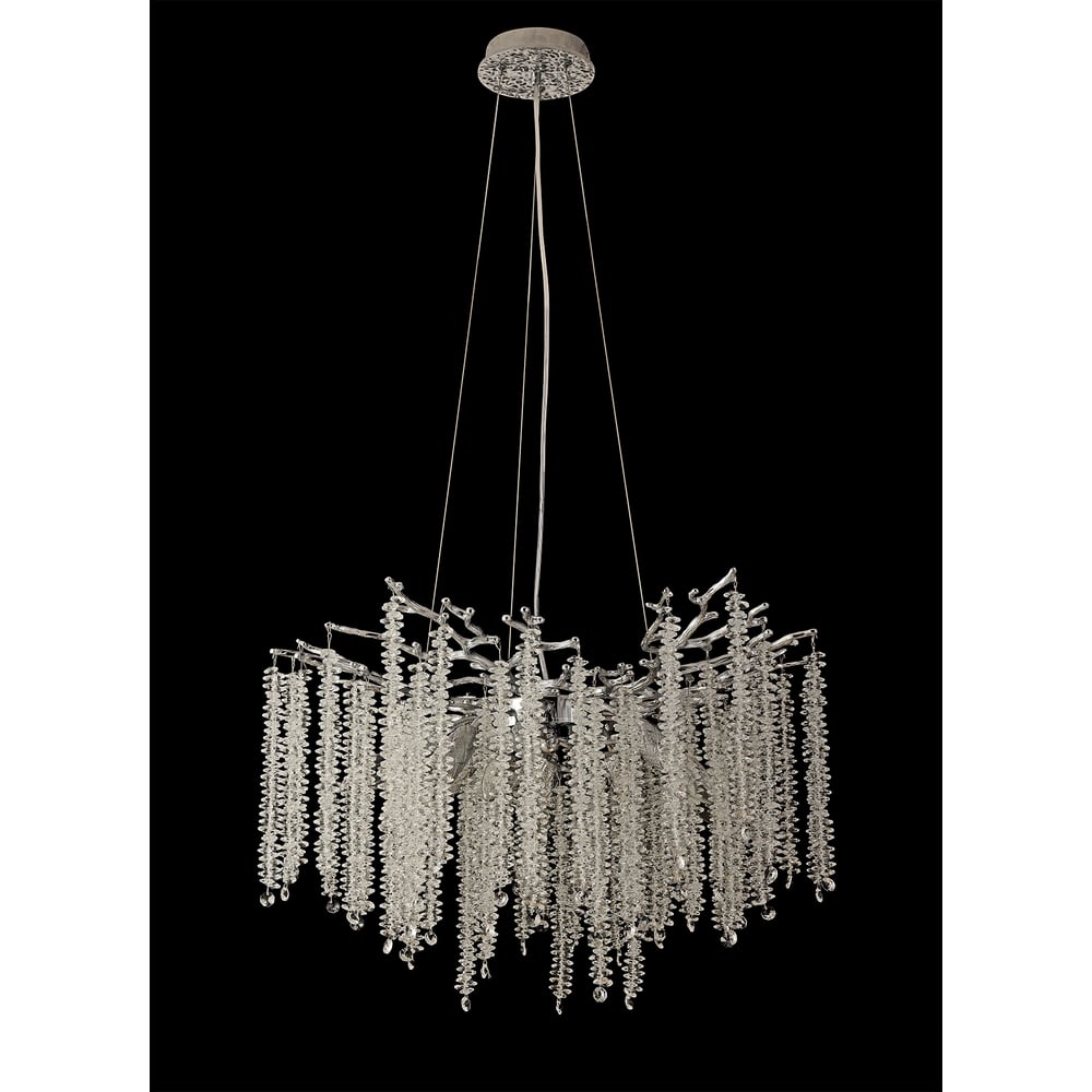 Изображение товара Подвесная люстра Мелодия Света PL9127-8 CR для современного интерьера