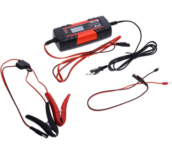 Изображение товара Интеллектуальное зарядное устройство 6В/1А, 12В/1А, 12В/4А GTE GTE-C410