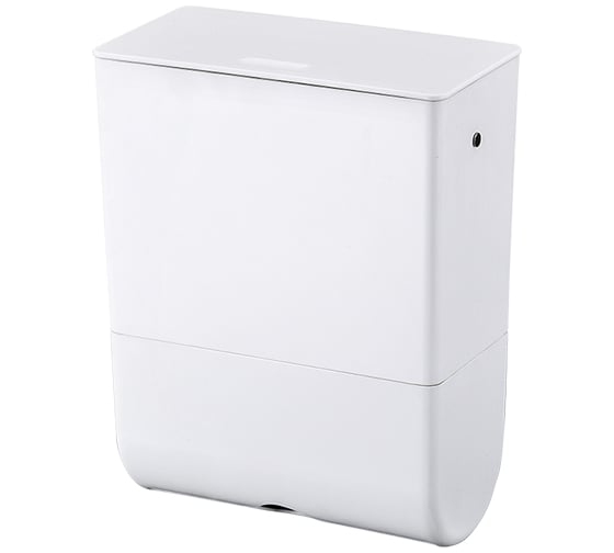 Изображение товара Ведро для мусора Foodatlas JAH-543 держатель бумажного полотенеца, 6 л белый ЦБ000000274