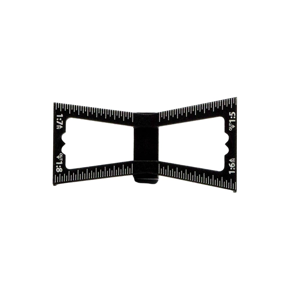 Изображение товара Шаблон для разметки ящичных шипов WOODWORK MGR-002 1/5 1/6 1/7 1/8