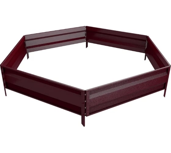 Изображение товара Сборная клумба Delta-Park KM70 коричнево-красный 3005007_14