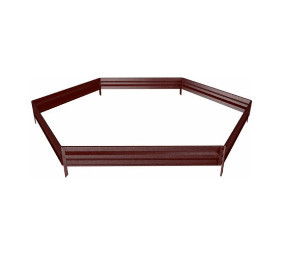 Изображение товара Сборная клумба Delta-Park KS100 коричнево-красный 3005013_18