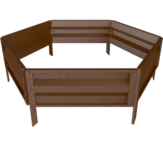 Изображение товара Сборная клумба Delta-Park KS35 коричневый 3005013_10