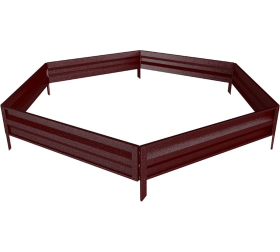 Изображение товара Сборная клумба Delta-Park KS70 коричнево-красный 3005013_15