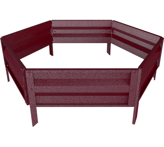 Изображение товара Сборная клумба Delta-Park KS35 коричнево-красный 3005013_9