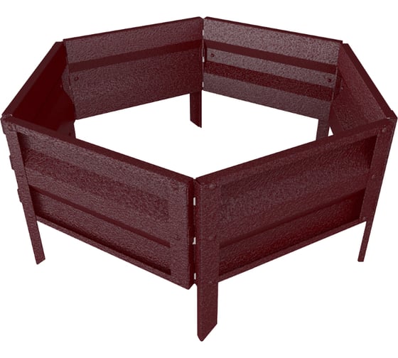 Изображение товара Сборная клумба Delta-Park KS25 коричнево-красный 3005013_6