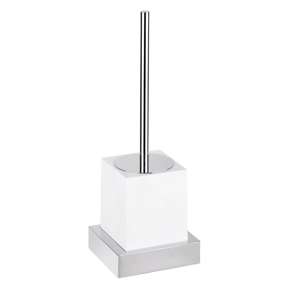 Изображение товара Подвесной ёршик BEMETA GAMMA белый для ванной стены с колбой и крышкой