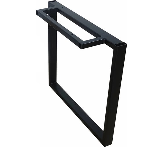 Изображение товара Ножка опора для стола Solarius в стиле Лофт 72x60 см, цвет черный nogaloft70