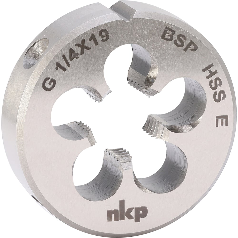 Изображение товара Плашка трубная NKP G(BSP) 1/4-19 DIN EN 24231 HSSE