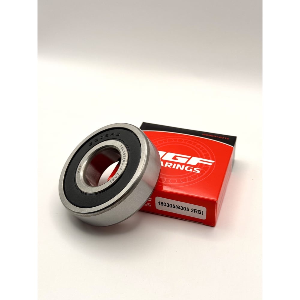 Изображение товара Подшипник шариковый 6305 2RS 25х62х17 мм HGF высокое качество