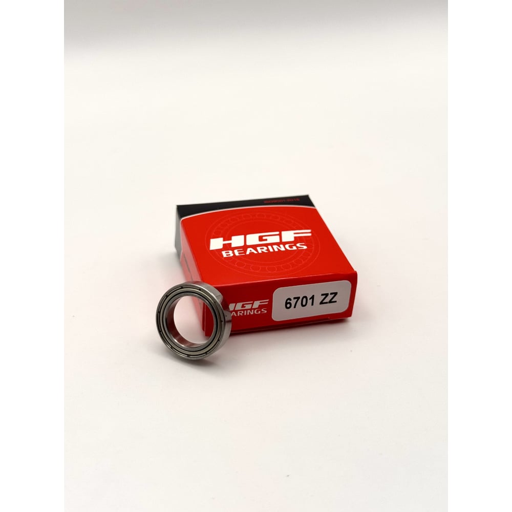 Изображение товара Подшипник HGF 6701 ZZ 12х18х4мм радиальный шариковый закрытый