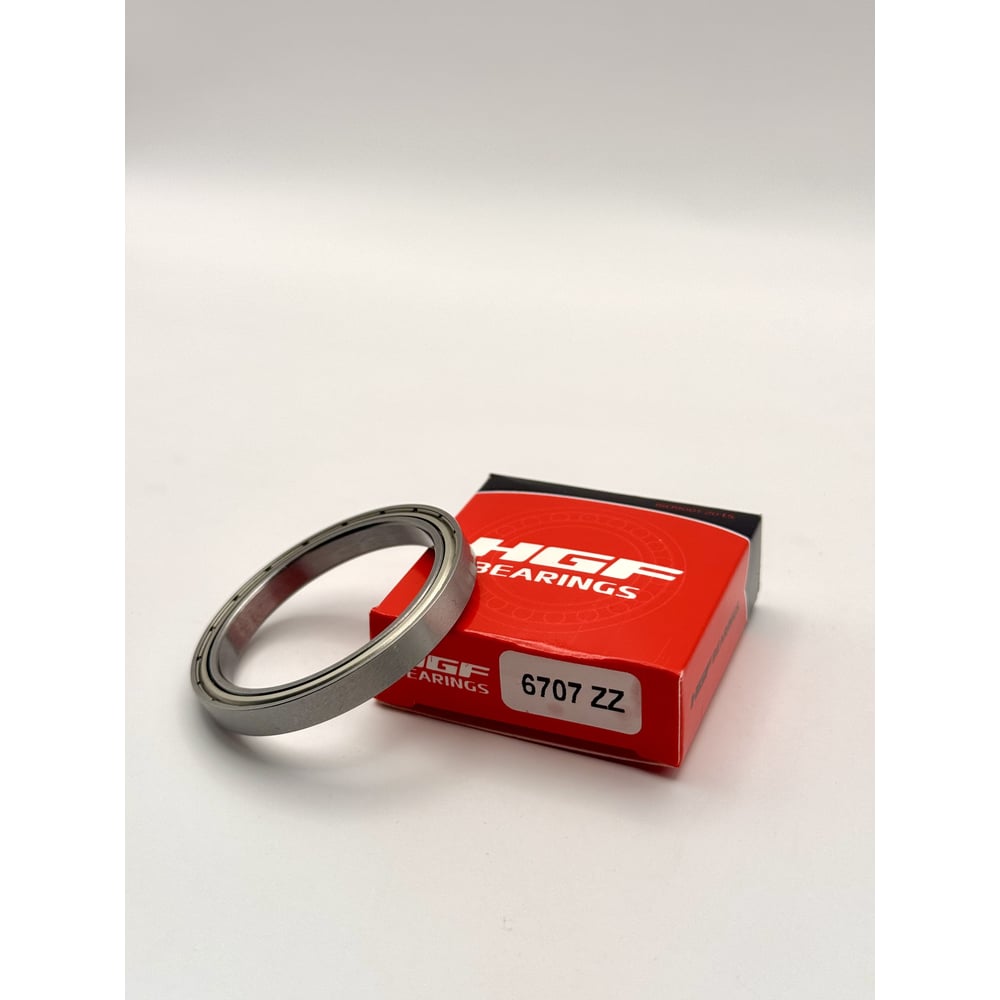 Изображение товара Подшипник HGF 6707 ZZ 35х44х5мм шариковый однорядный закрытый