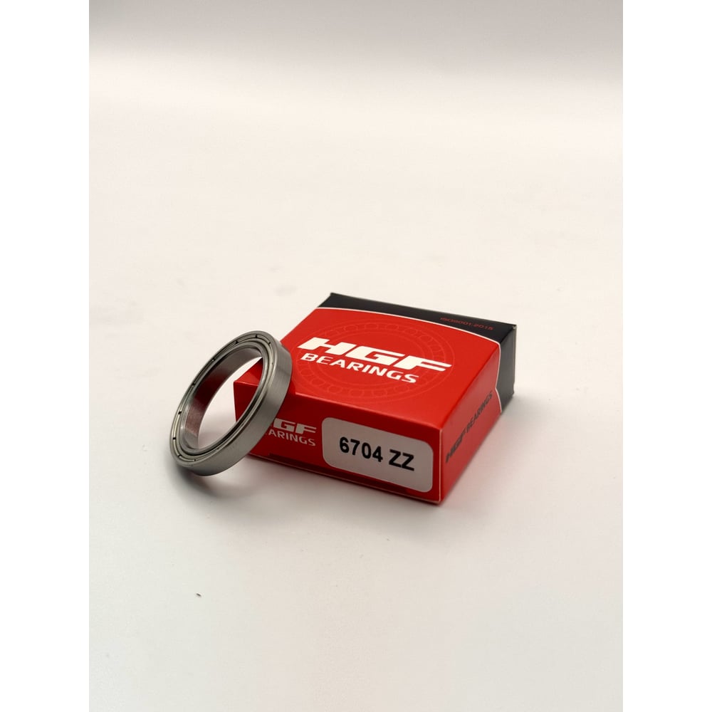 Изображение товара Подшипник HGF 6704 ZZ 20х27х4 мм шариковый однорядный радиальный закрытый