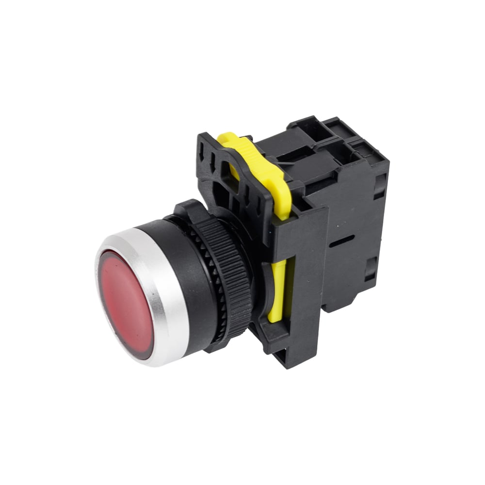 Изображение товара Кнопка ANDELI LA115-A5-01BND/4 1НЗ красная с LED подсветкой для автоматики