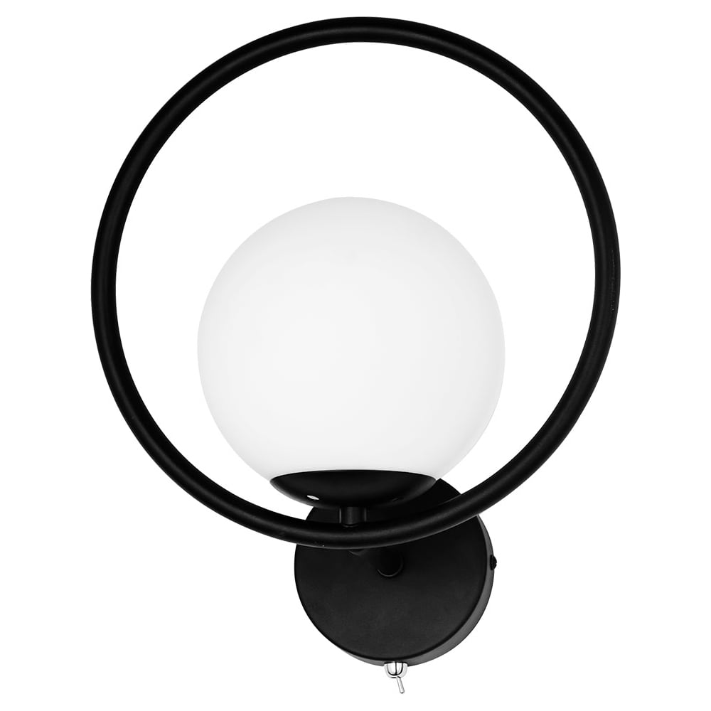 Изображение товара Бра ARTE LAMP MATISSE A7741AP-1BK модерн с одним плафоном и цоколем E14