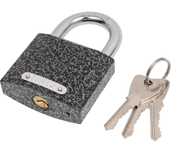 Изображение товара Навесной замок Fuaro PL-01-63 англ. 3 кл., коробка 42271