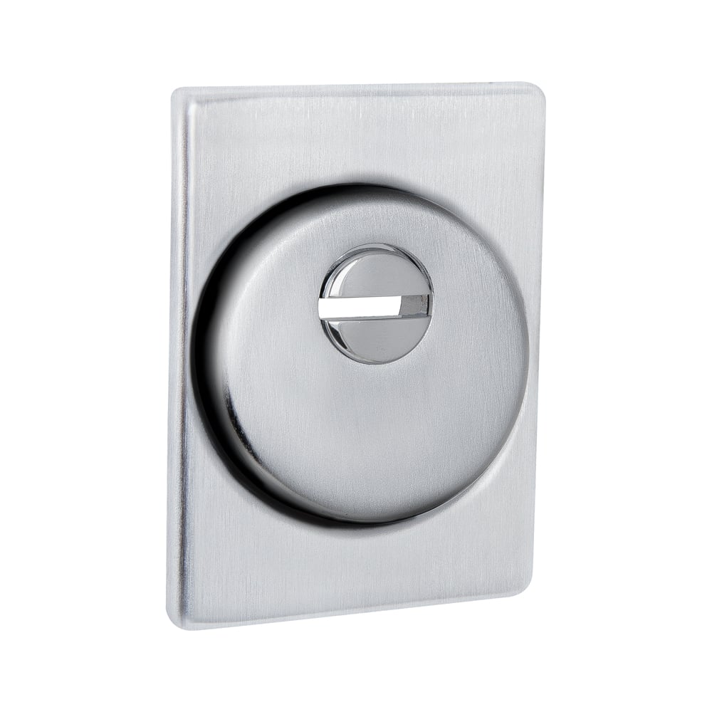 Изображение товара Накладка Fuaro DEF 4286 RL SSC-16 сатинированный хром для евроцилиндра