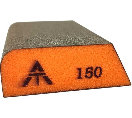 Изображение товара Шлифовальный блок/губка Interflex 98х69х25 мм, 4-х сторонний со скошенным и радиусным углом Р150 4015926825