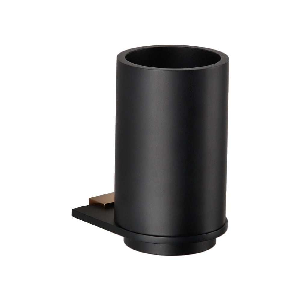 Изображение товара Держатель зубных щеток и стакан BEMETA GALLA 108110010 настенный черный или золото стильный аксессу