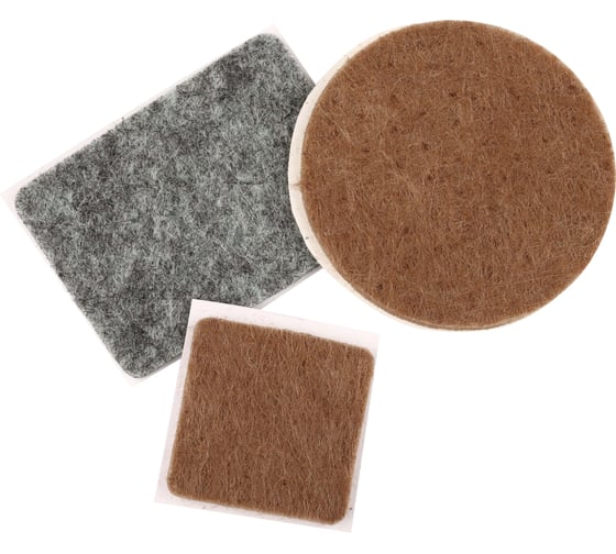 Изображение товара Набор фетровых подкладок №1 ЕВРОПАРТНЕР D35 - 4шт., 20x20 -8шт., 25x35 - 8шт. 6 3094 2