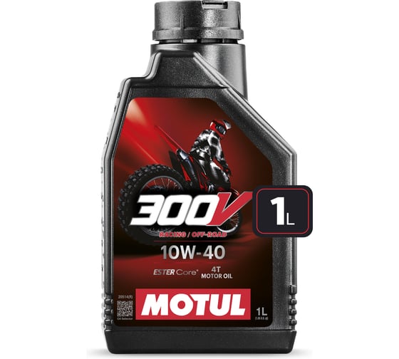 Изображение товара Моторное масло MOTUL 300V FL OFF ROAD 10W40 1 л 112686