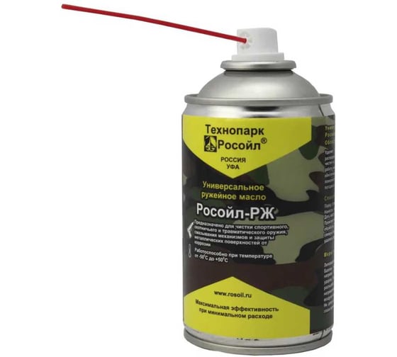 Изображение товара Универсальное ружейное масло Росойл РЖ 250 мл РОСР1125