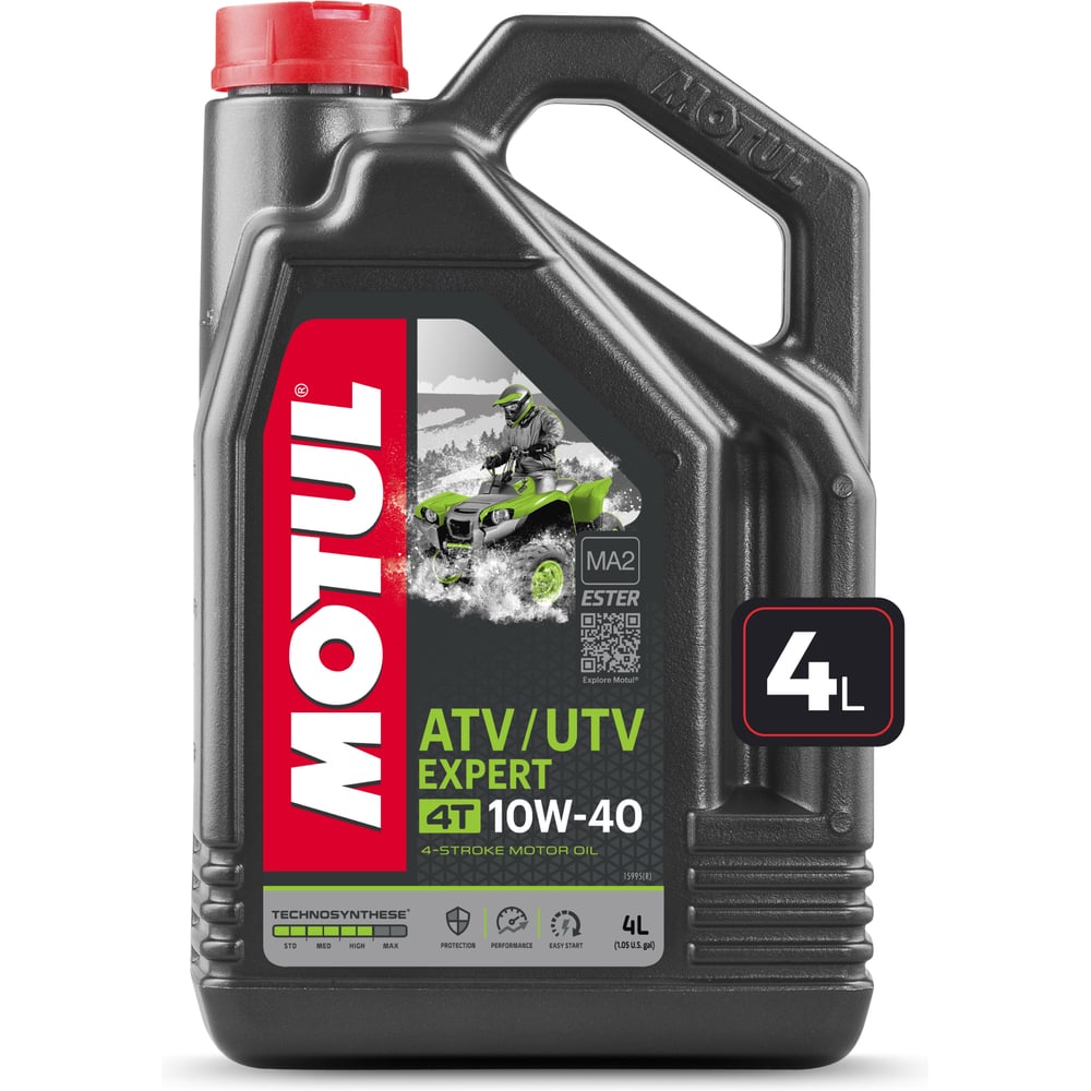 Изображение товара Моторное масло MOTUL ATV UTV EXPERT 10W40 4T 4 л 113175
