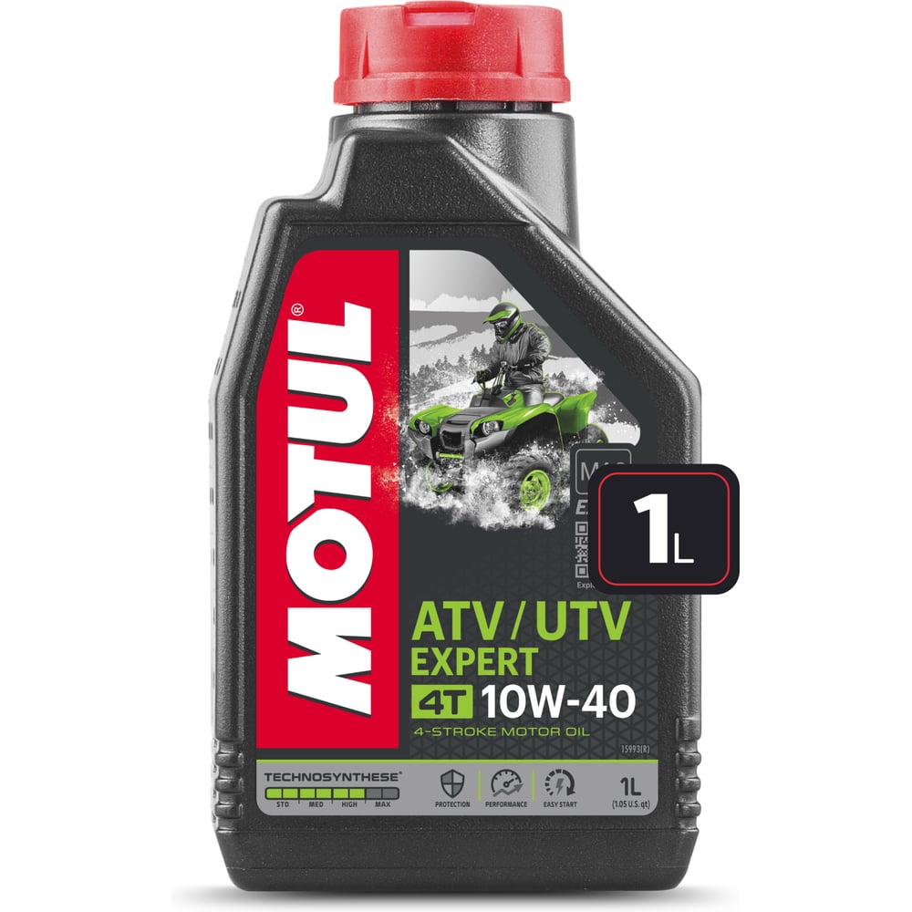 Изображение товара Моторное масло MOTUL ATV UTV EXPERT 10W40 4T 1 л 113174