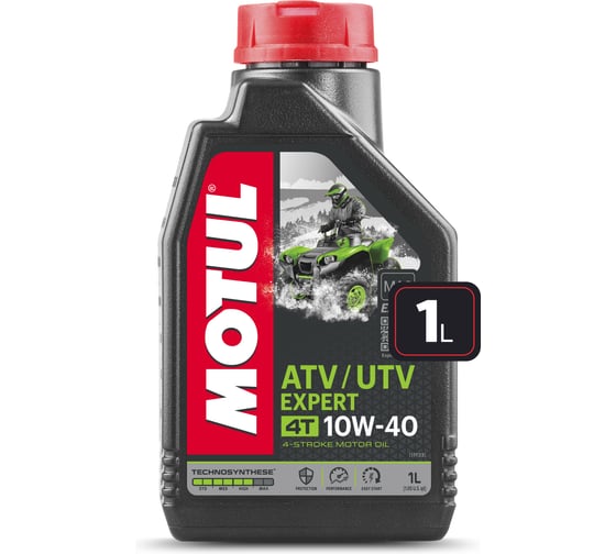 Изображение товара Моторное масло MOTUL ATV UTV EXPERT 10W40 4T 1 л 113174