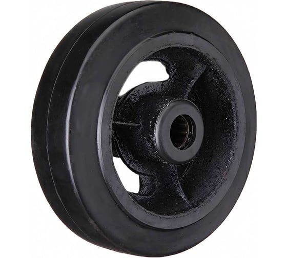 Изображение товара Колесо б/г обрезиненное без кронштейна D80 200 мм MFK-TORG 1080200