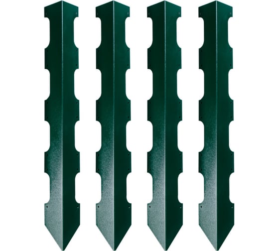 Изображение товара Колышки для деревянных грядок Delta-Park CB60-4 зелёные, 4 шт. 3003020
