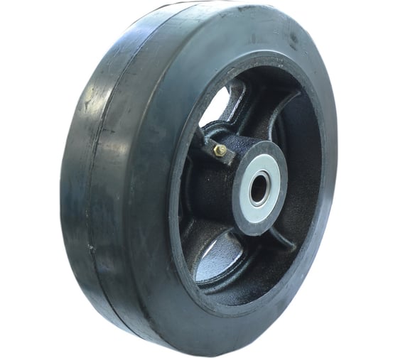 Изображение товара Колесо б/г обрезиненное без кронштейна (250 мм; 60 мм; нагрузка 800 кг) MFK-TORG W8010 20
