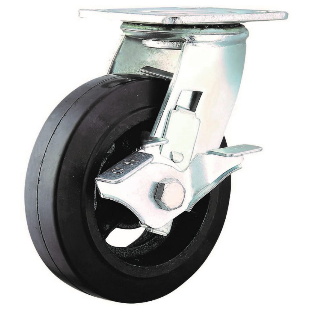 Большегрузное обрезиненное поворотное колесо MFK-TORG - 1084200
