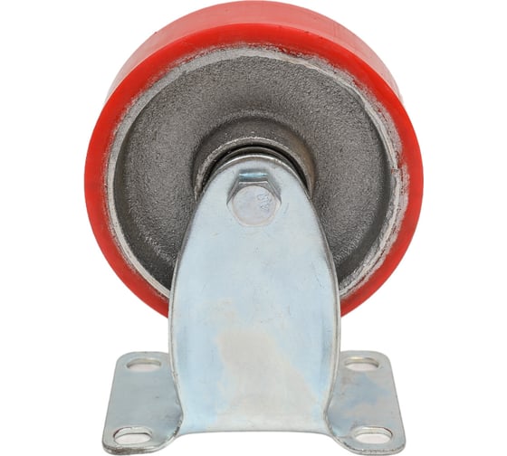 Изображение товара Колесо б/г полиуретановое неповоротное Medium 100 мм MFK-TORG 1041100 M