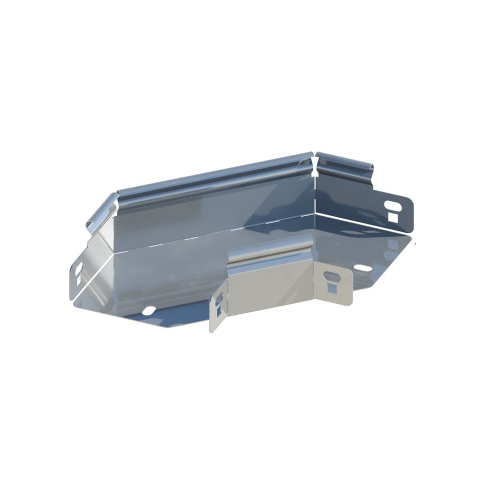 Изображение товара Угол горизонтальный ООО Стальные системы US-90G 200x50 1,2мм для кабельных трасс