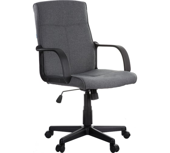Изображение товара Кресло оператора Helmi HL-M03 Referent ткань серая, механизм качания 283159