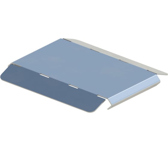 Изображение товара Крышка угла внешнего ООО "СТАЛЬНЫЕ СИСТЕМЫ" KUS-45N 400x50 (1,5мм) 45 KU16GY-16