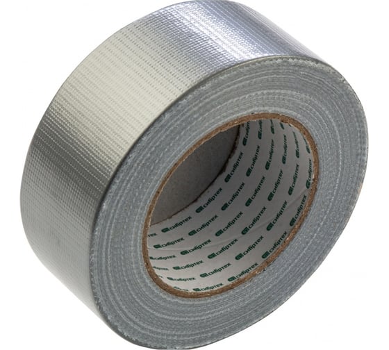 Изображение товара Клейкая армированная лента СИБРТЕХ 48мм х 50м, серебро 888895