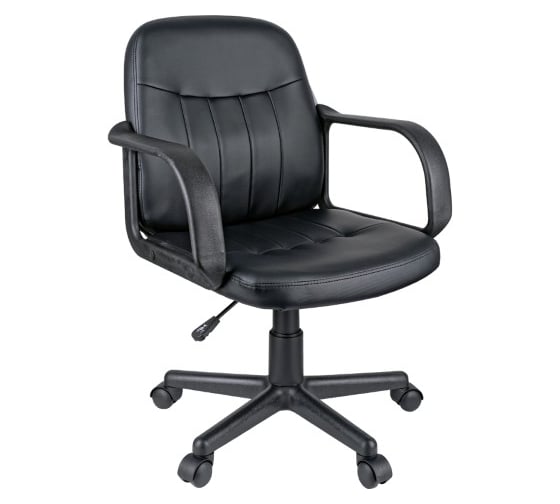 Изображение товара Кресло оператора Helmi HL-M01 Brief экокожа черная 274831