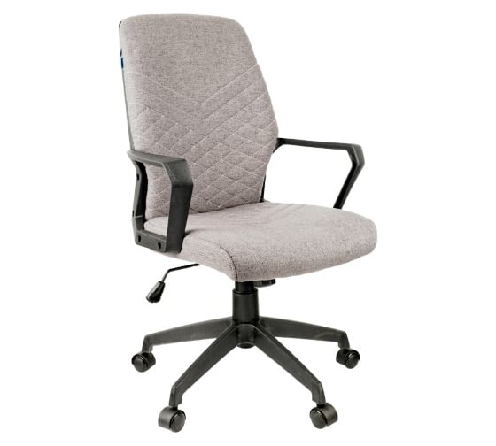 Изображение товара Кресло оператора Helmi HL-М05 Ambition ткань серая, пластик черный 283162