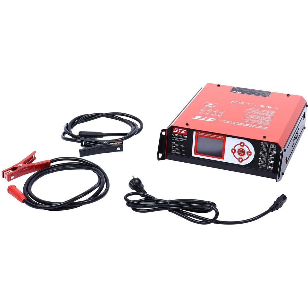 Изображение товара Пуско-зарядное устройство GTE 12В 50А GTE-PC140 с цифровым дисплеем