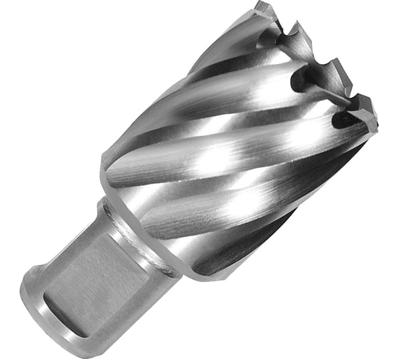 Изображение товара Сверло по металлу корончатое D.BOR с хв. Weldon 19 мм (3/4''), HSS-Co 25х30/63 мм D-CD-CO8-030-025-W