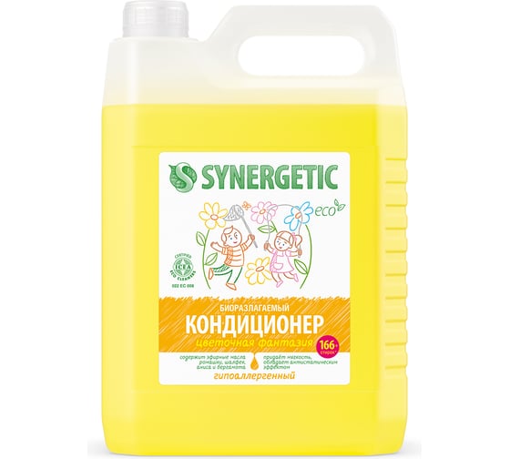 Изображение товара Кондиционер для белья Synergetic ЦВЕТОЧНАЯ ФАНТАЗИЯ 5 л 4623722341297 110507