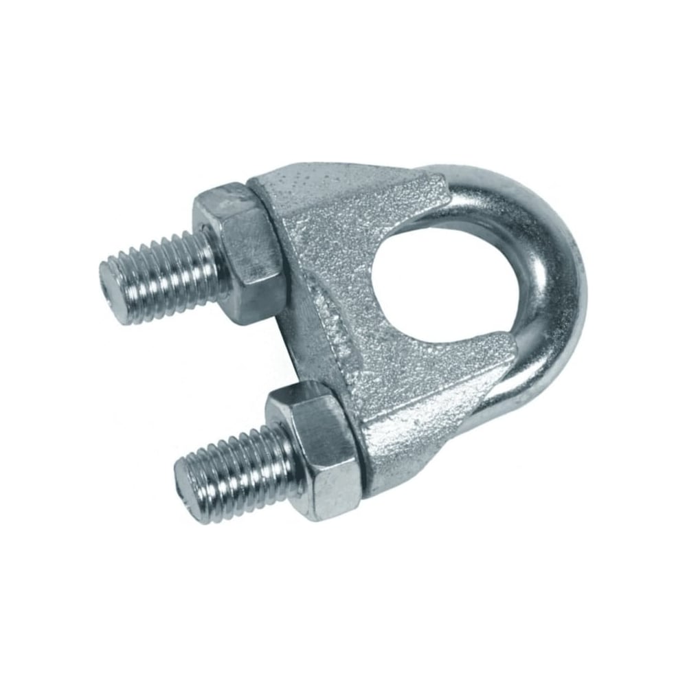 Изображение товара Зажим ОПМ DIN 741 для троса 15-16 мм, 30 шт, оцинкованный