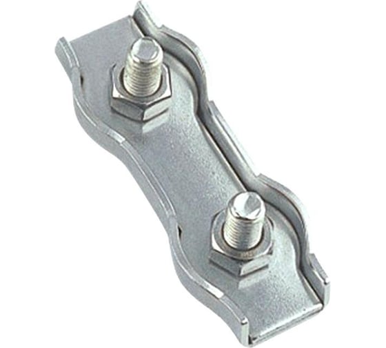 Изображение товара Зажим троса ОПМ 335004 5, zn, Duplex, 100 шт. УТ000068915